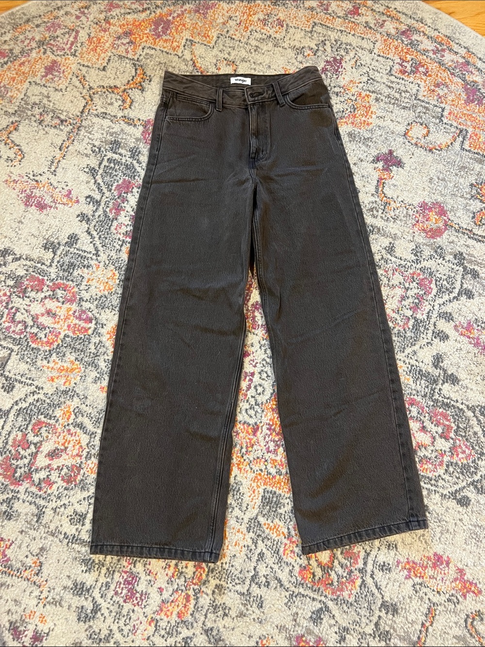 Wrangler Brown Wide-Legged Jeans